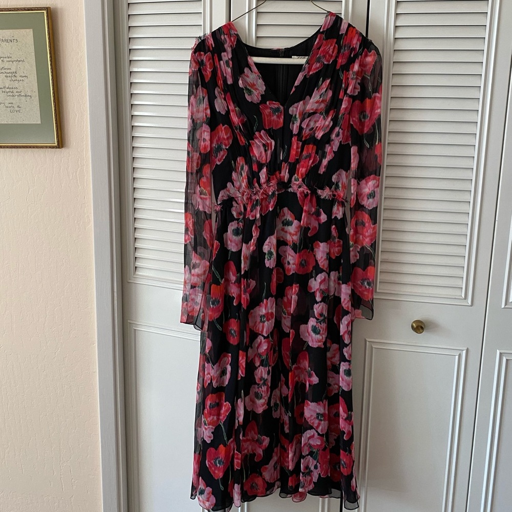 Jason Wu Poppy Silk Chiffon Dress